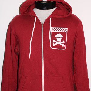 JOHNNY CUPCAKES Mens medium M hoodie/hooded Sweats